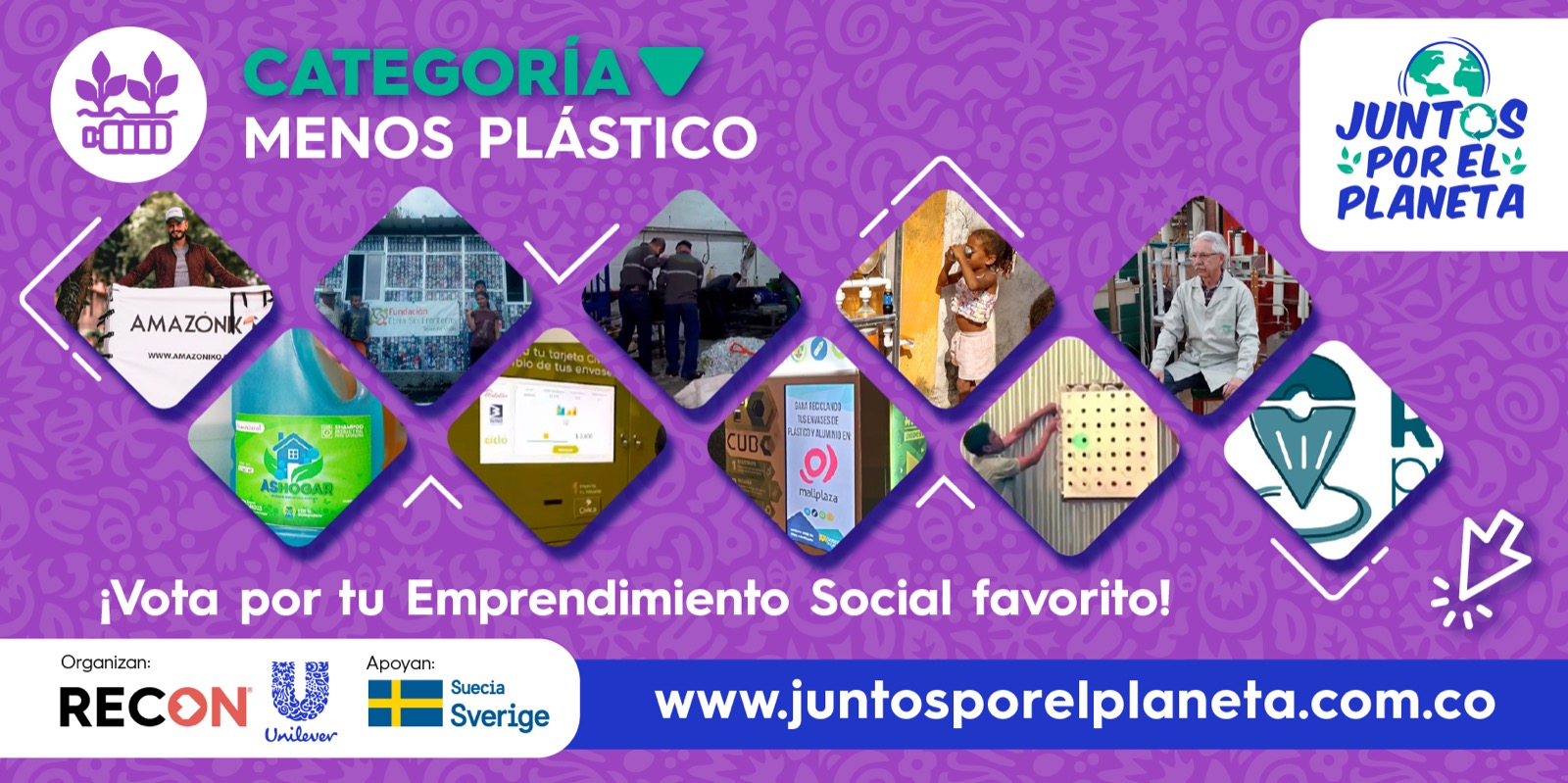 Los 10 Emprendimientos Sociales de la categoría MENOS plástico